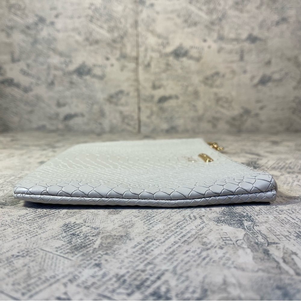 Gigi New York All In One Python-Embossed Clutch B… - image 2